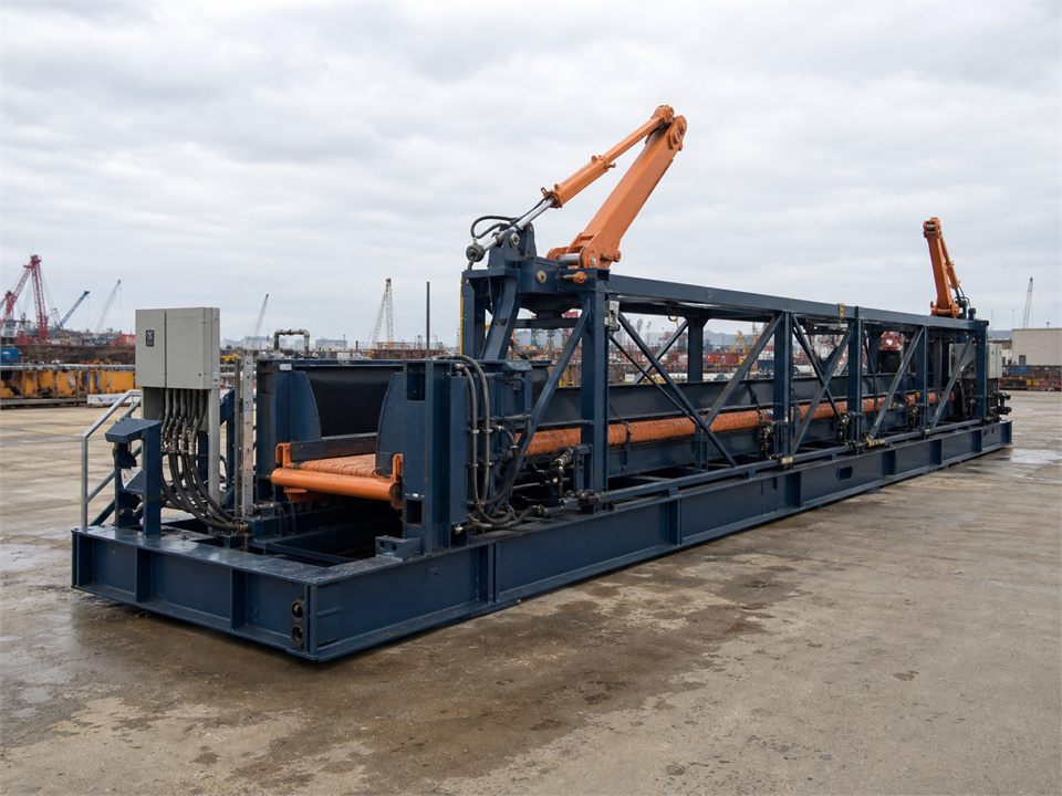 Canrig Drilling Tech. Canrig PC4000 hydraulic catwalk visualization for MR-CW-0002