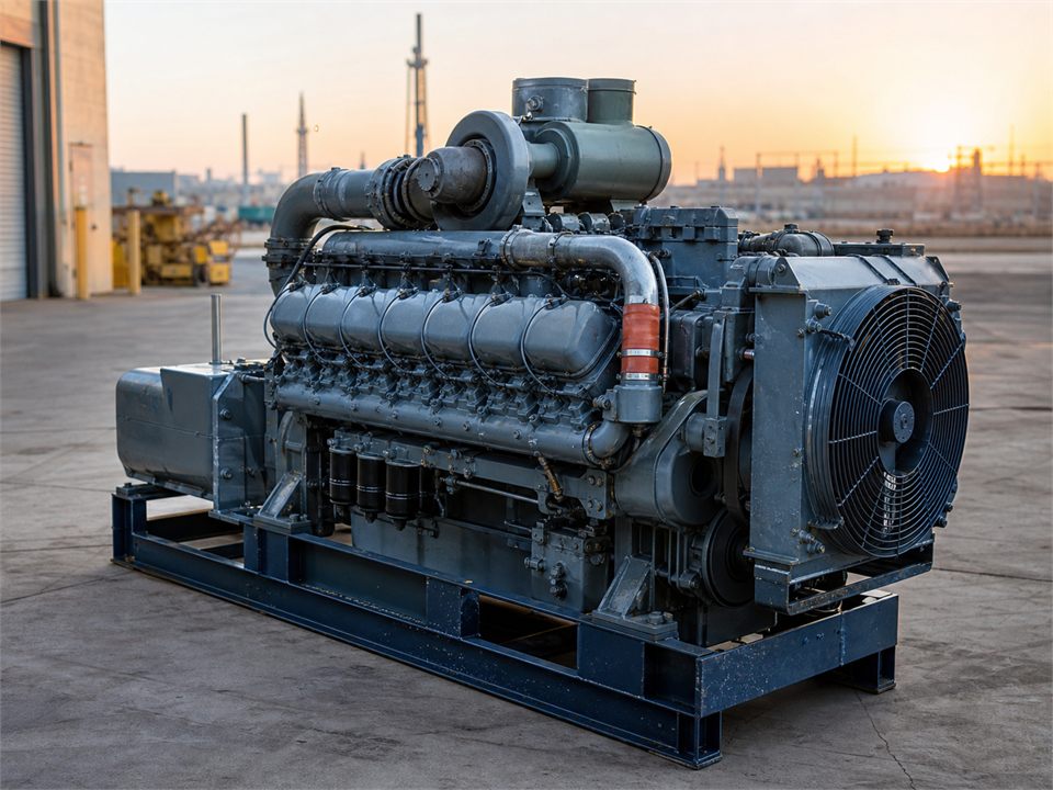 Detroit Diesel Detroit 6-71 Model engine visualization for MR-EN-0011