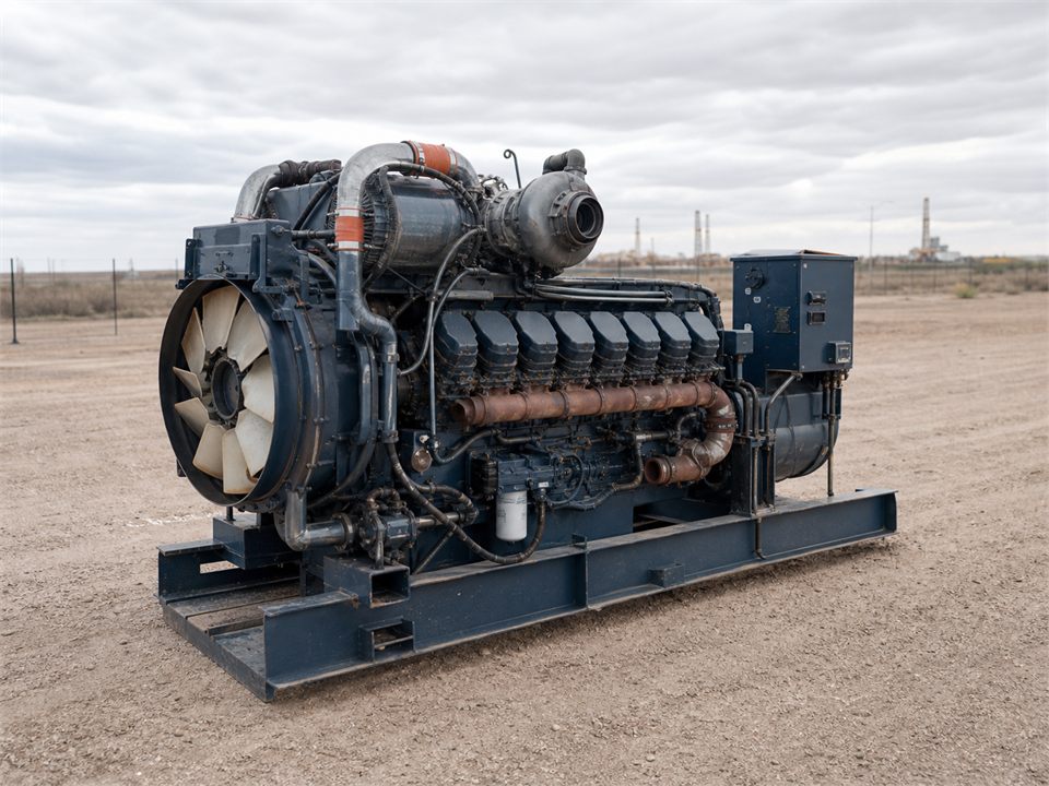 Detroit Diesel Series 60 engine visualization for MR-EN-0016