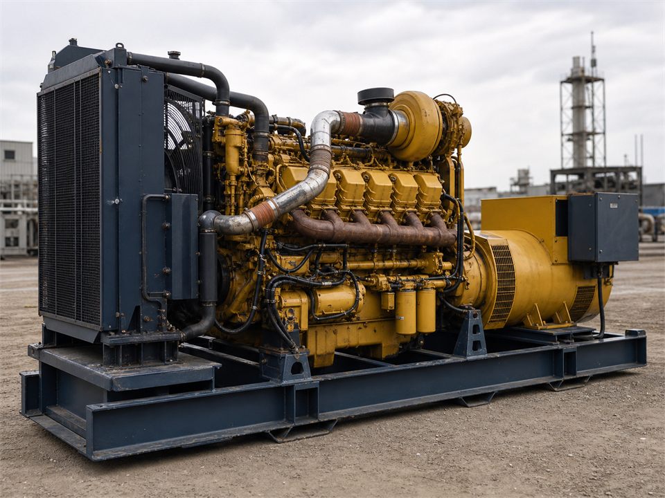 CAT C15 engine visualization for MR-EN-0022