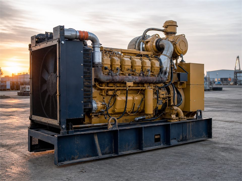 CAT C15 engine visualization for MR-EN-0023
