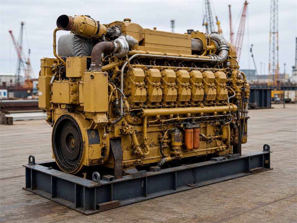 CAT C15 Arrangement #197-1393 engine visualization for MR-EN-0029