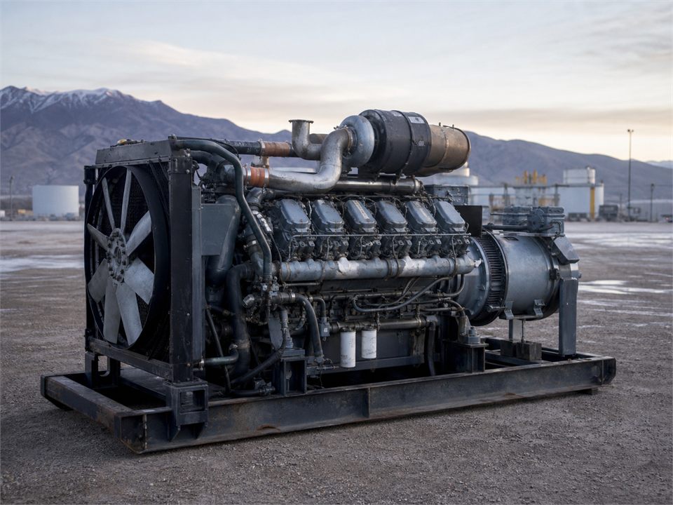 Detroit Series 60 engine visualization for MR-EN-0031
