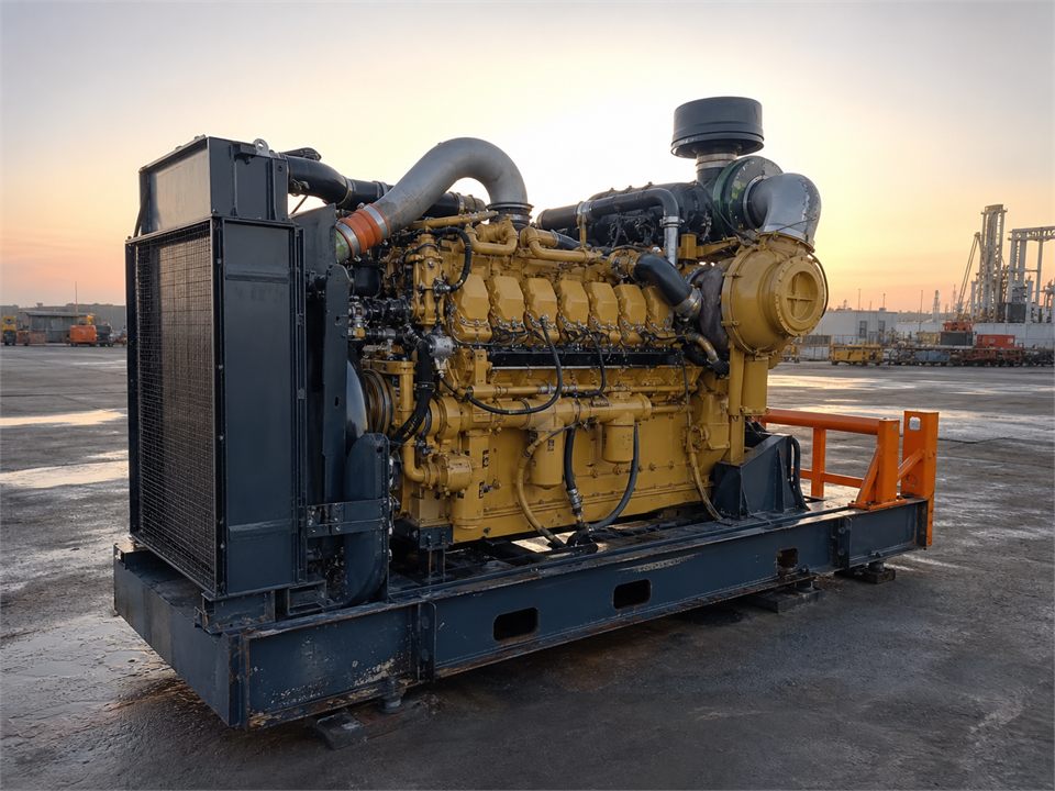 CAT C18 engine visualization for MR-EN-0035