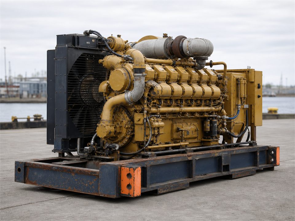 CAT D379 CAT engine visualization for MR-EN-0039
