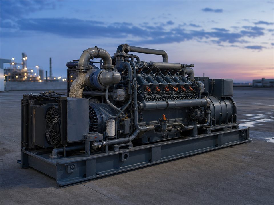 Waukesha P9390G engine visualization for MR-EN-0045