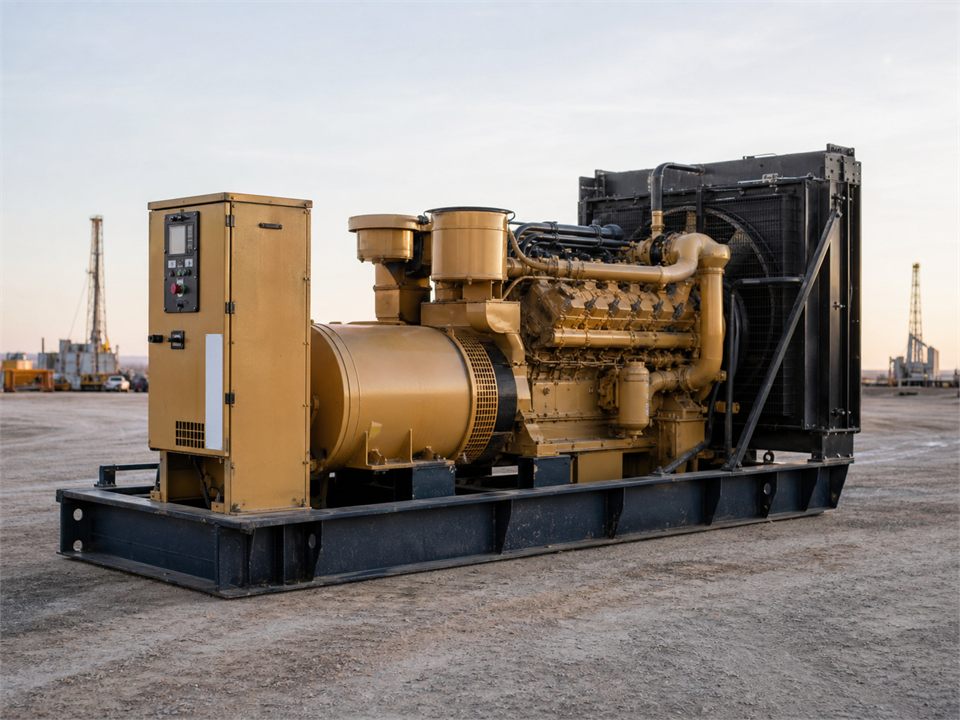 CAT 3512C Generator (Surplus New) generator set visualization for MR-GS-0004
