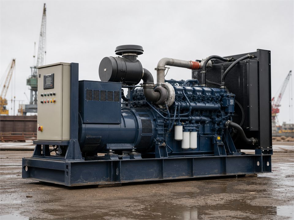 IEC Generator G42REJ-001 generator set visualization for MR-GS-0008