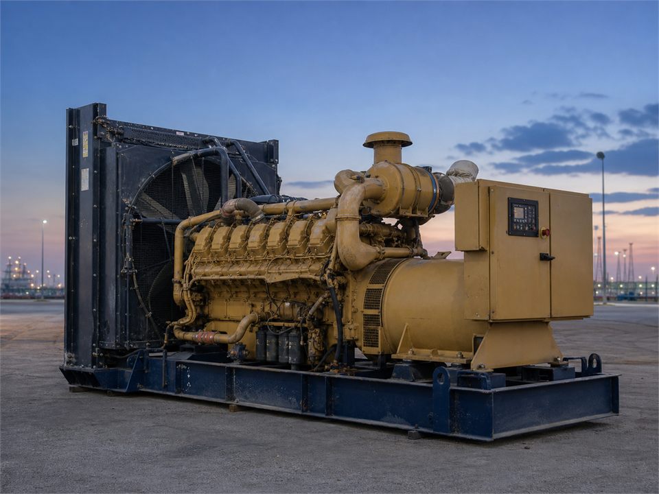 CAT 3516 Engine Prefix # 273-3849 generator set visualization for MR-GS-0012