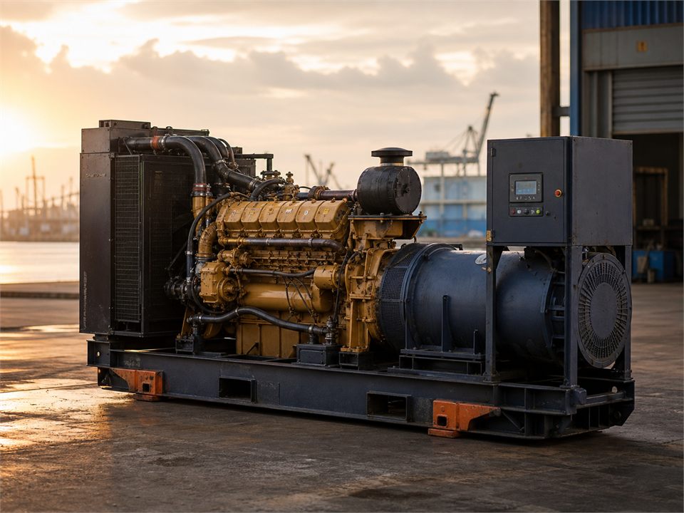 CAT 3516 Engine Prefix # 285-3185 generator set visualization for MR-GS-0014