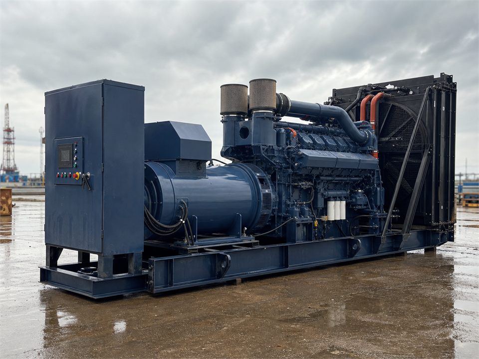 NOV S855VUV534 Generator A.C Synchronous, with Brushless Excitation 900 RPM ,2400 KW, 4000 KVA , 556 Frame 60 HZ generator set visualization for MR-GS-0015