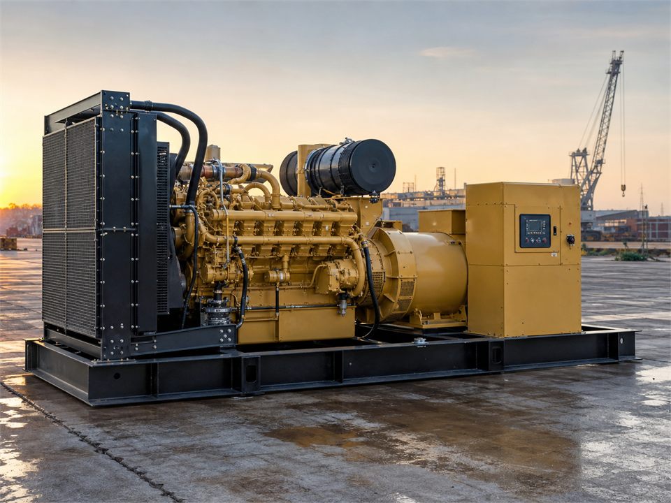 CAT SR4 1825KW Generator 600V generator set visualization for MR-GS-0026