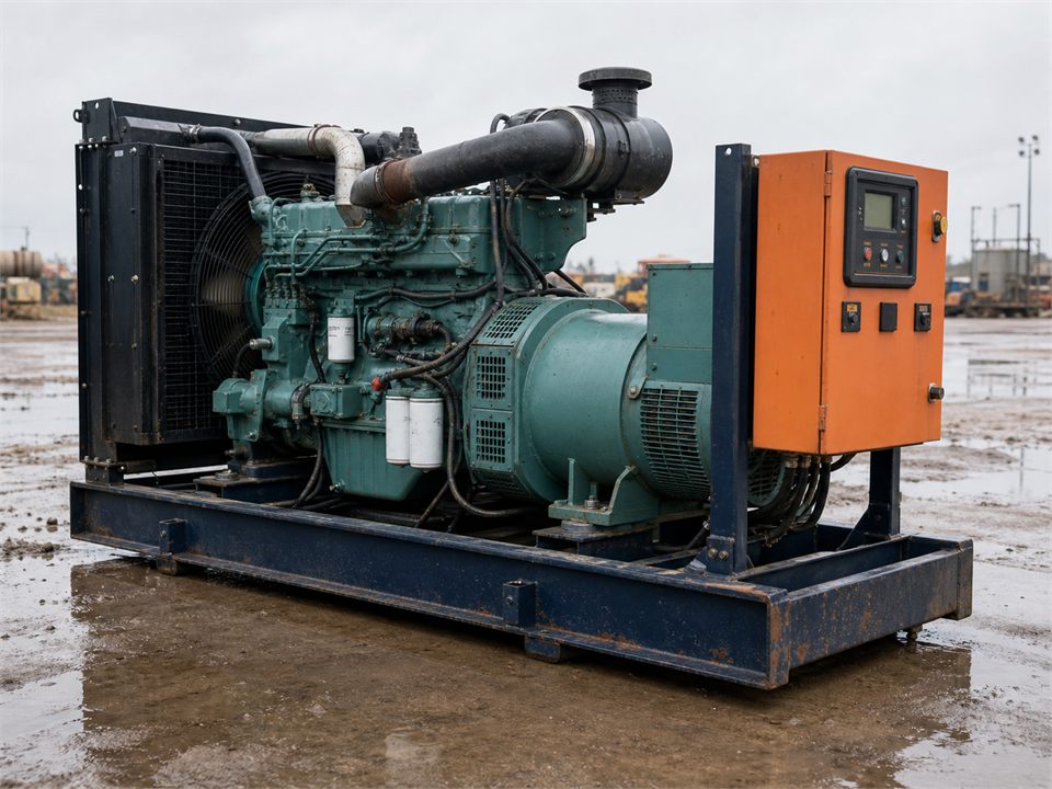 Cummins Generator Model # 6CTA8.3-DM generator set visualization for MR-GS-0027