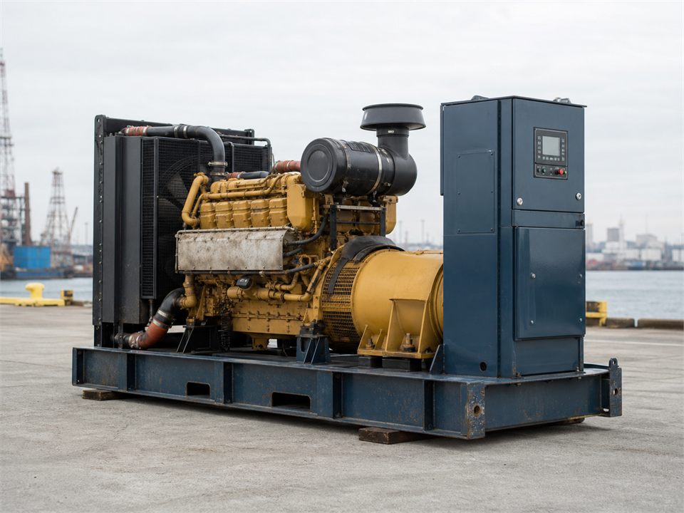 CAT 3516 Gas Power generator set visualization for MR-GS-0030