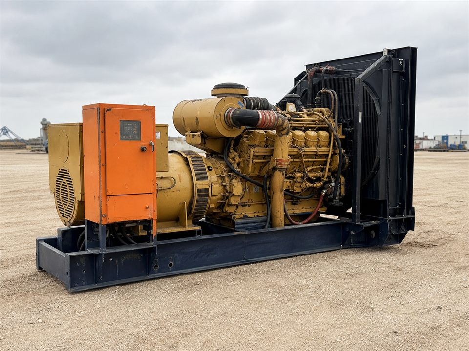 CAT Rebuilt 3512C ( Set up for rig prime power ) generator set visualization for MR-GS-0031