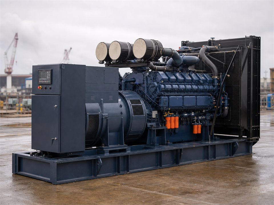 Kato 4600KW Water Cooled Double Bearing Kato Generators generator set visualization for MR-GS-0032