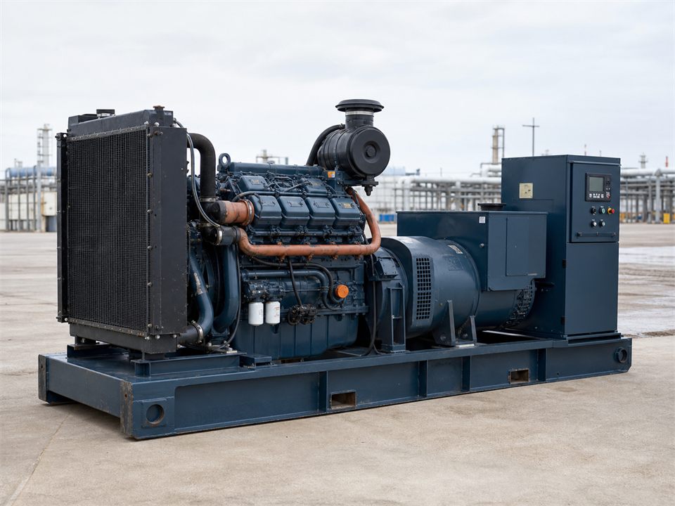 Detroit Rebuilt Detroit Series 60 generator set visualization for MR-GS-0033