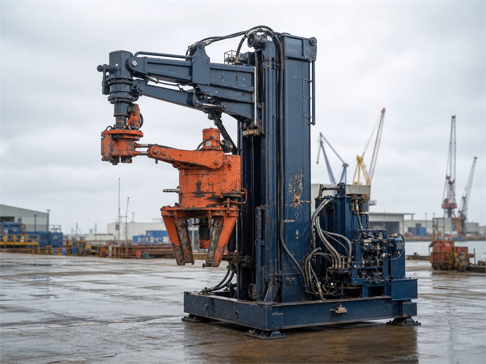 NOV Rebuilt NOV ST80C Tall Column iron roughneck visualization for MR-IR-0016