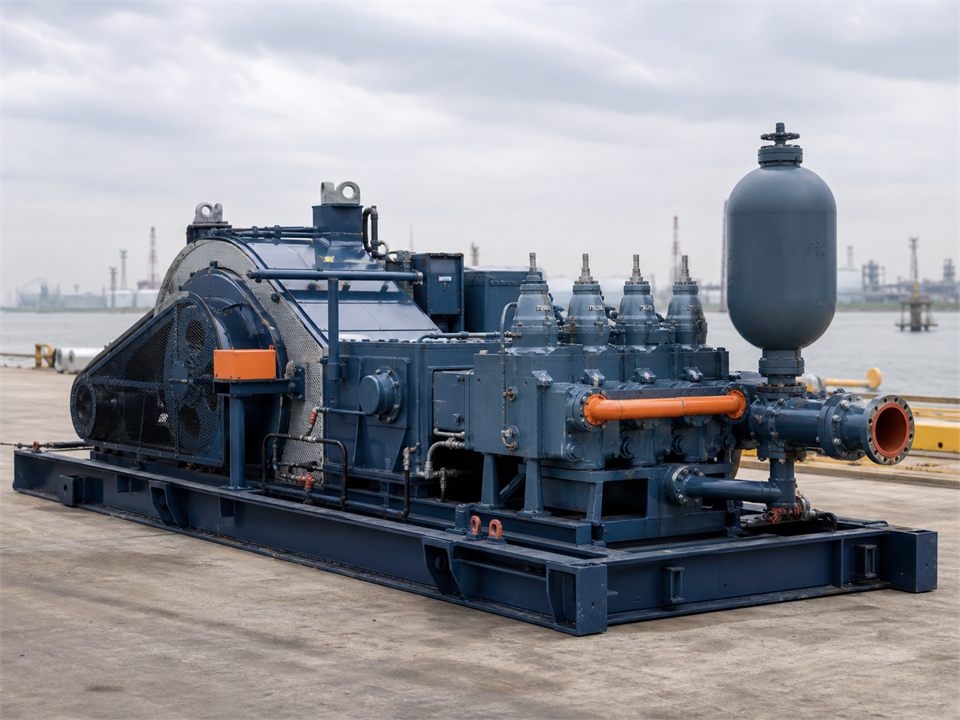 Continental Emsco FB-1600 mud pump visualization for MR-MP-0009