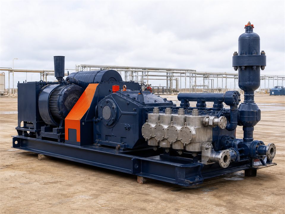 Gardner Denver PZ9 mud pump visualization for MR-MP-0012