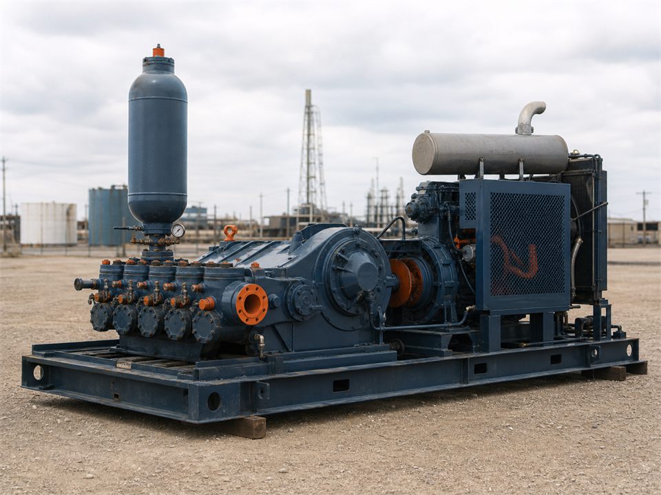 Gardner Denver PZ-11 mud pump visualization for MR-MP-0016
