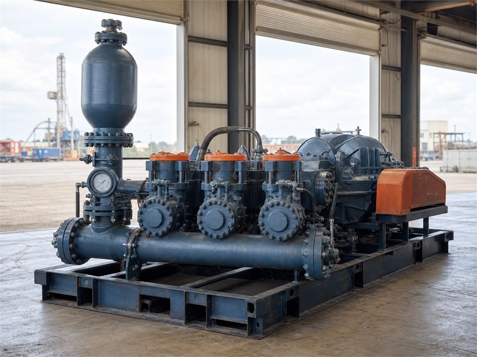 National FD1600 mud pump visualization for MR-MP-0020