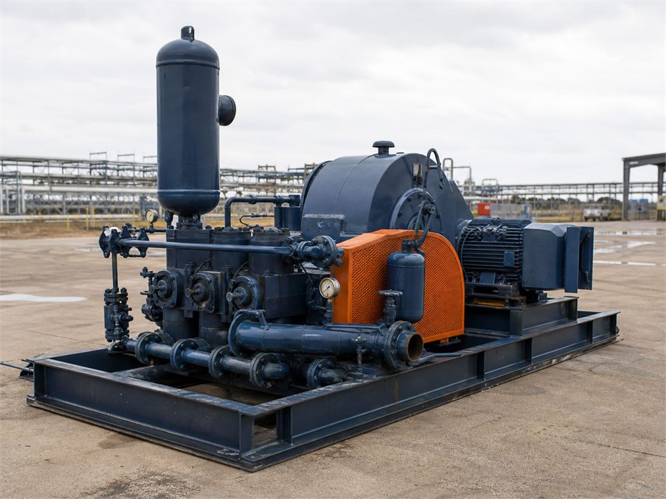 BOMCO 1300 HP mud pump visualization for MR-MP-0024