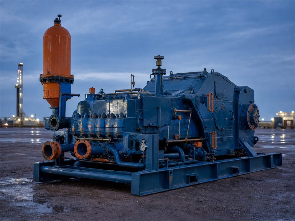 Continental Emsco FC2200 mud pump visualization for MR-MP-0027