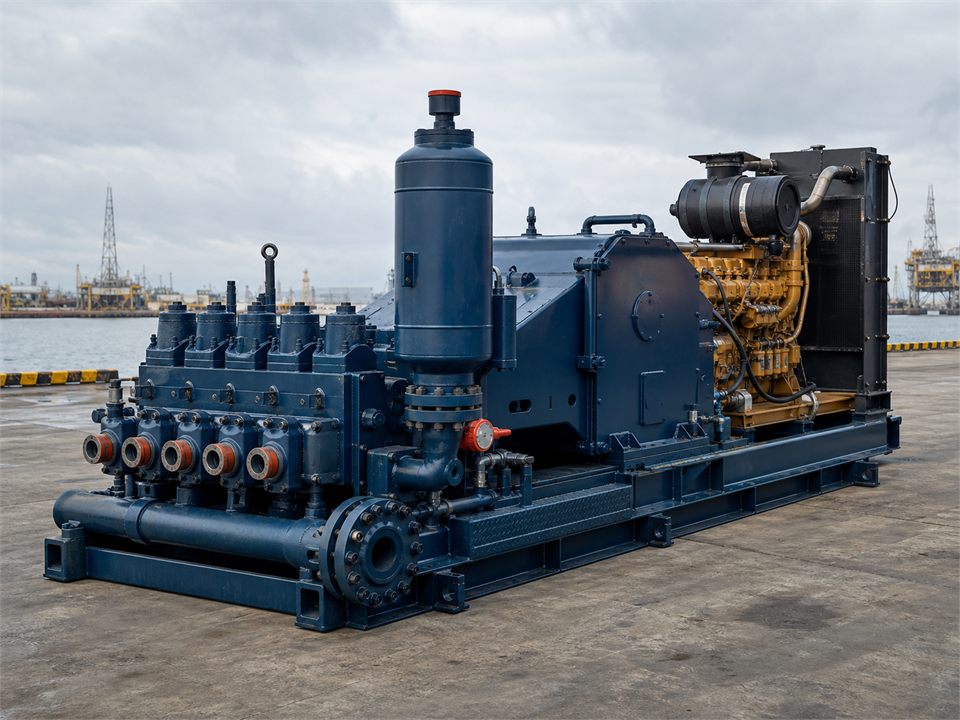 BH800 II BH800 Powered by CAT398 mud pump visualization for MR-MP-0033