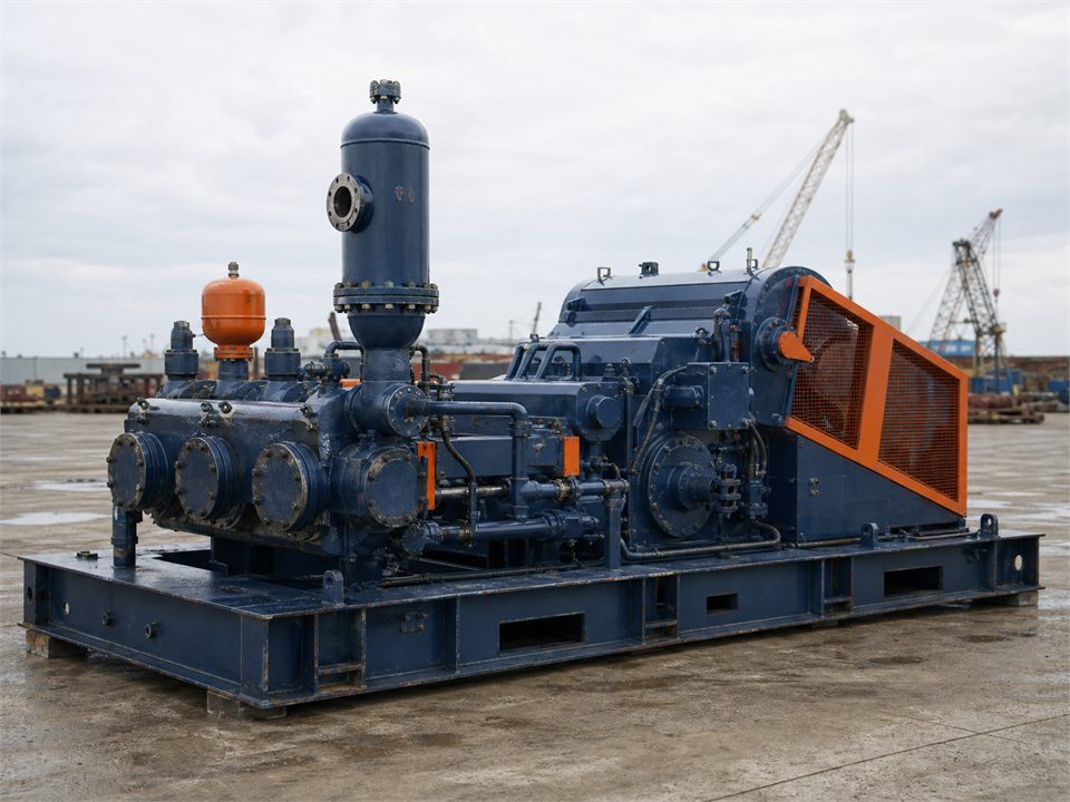 EWCO W-1000 mud pump visualization for MR-MP-0035