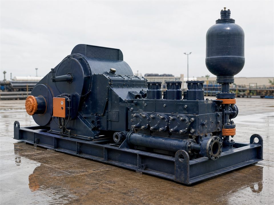 Oilwell A1000 mud pump visualization for MR-MP-0042