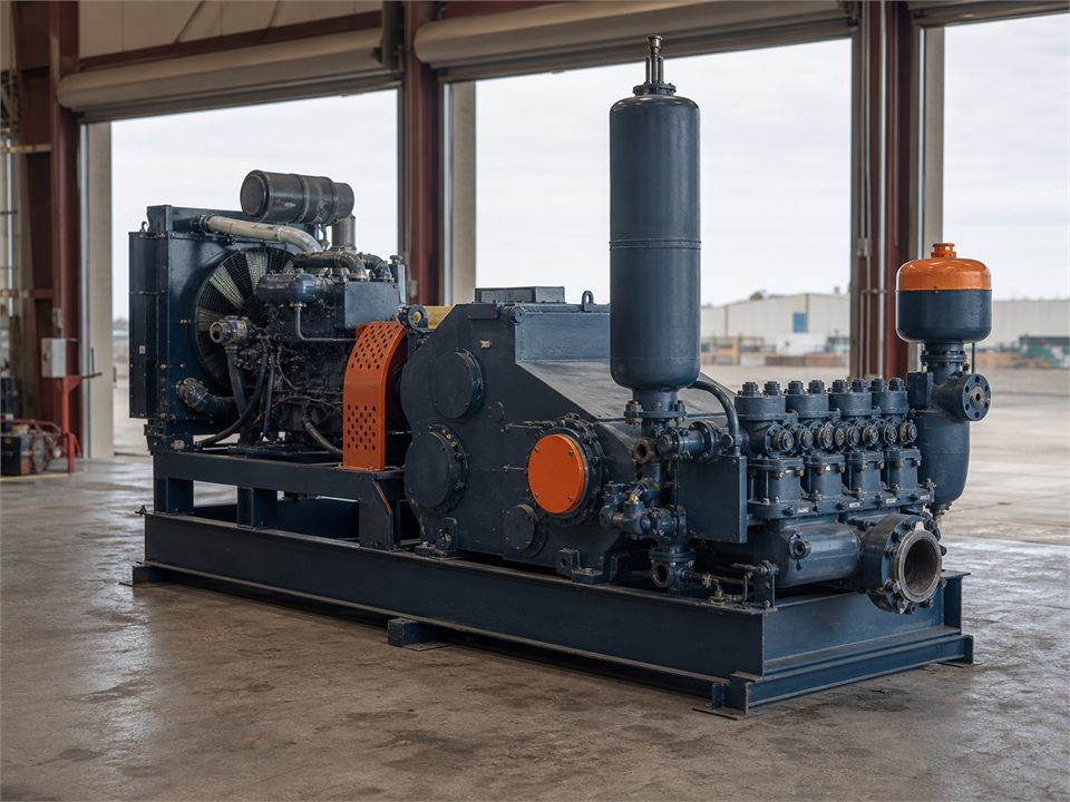 CAT F1000 Powered by CAT398 mud pump visualization for MR-MP-0044