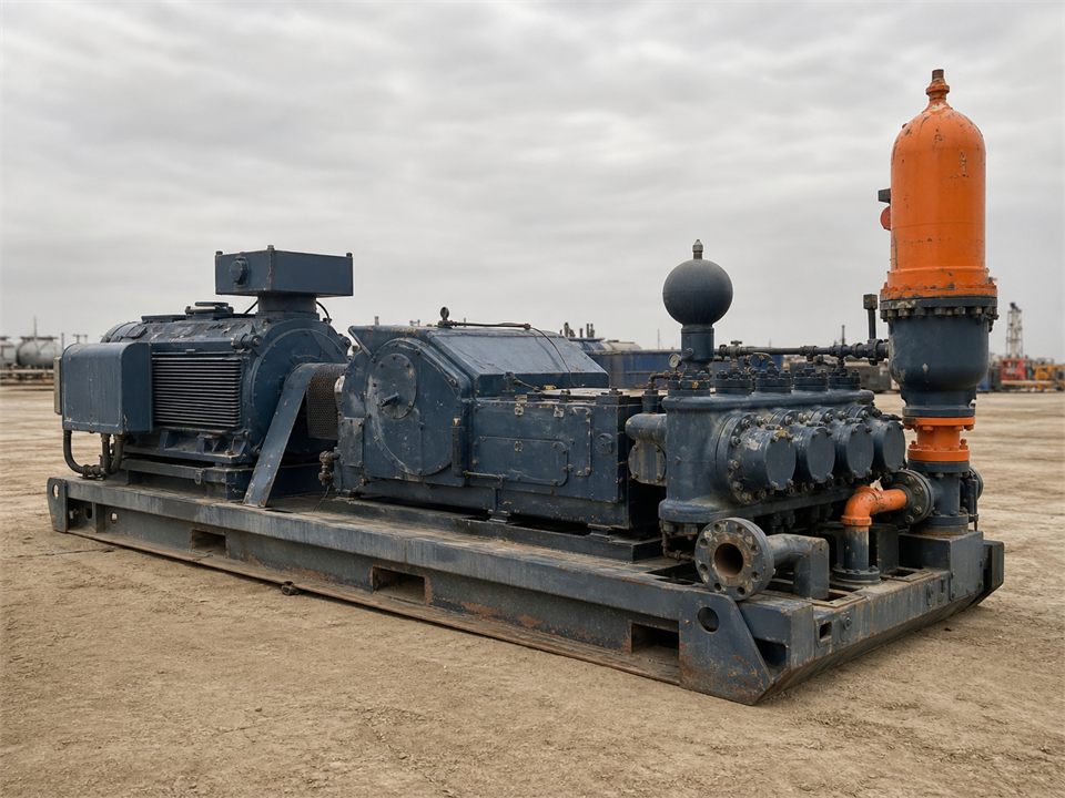 NOV 12P-160 ( Surplus New ) mud pump visualization for MR-MP-0046