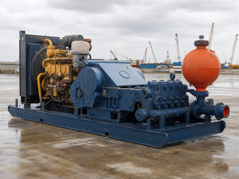 Lewco , CAT LEWCO WH-1612 With Cat 3516 Engine Low Hours mud pump visualization for MR-MP-0047