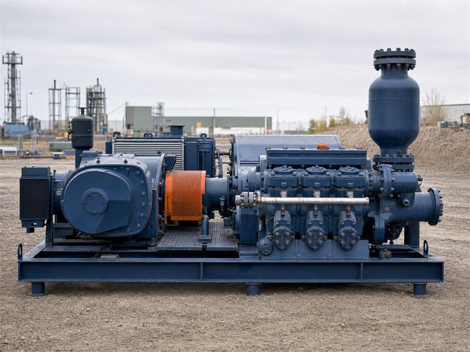 Gardner Denver PZ11 (QT-2 Pumps) mud pump visualization for MR-MP-0064
