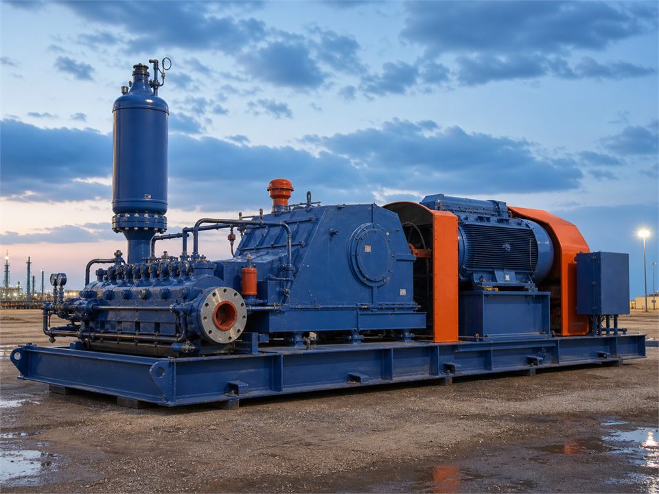 Not stated QT-2 A1700-PT Oilwell mud pump visualization for MR-MP-0075