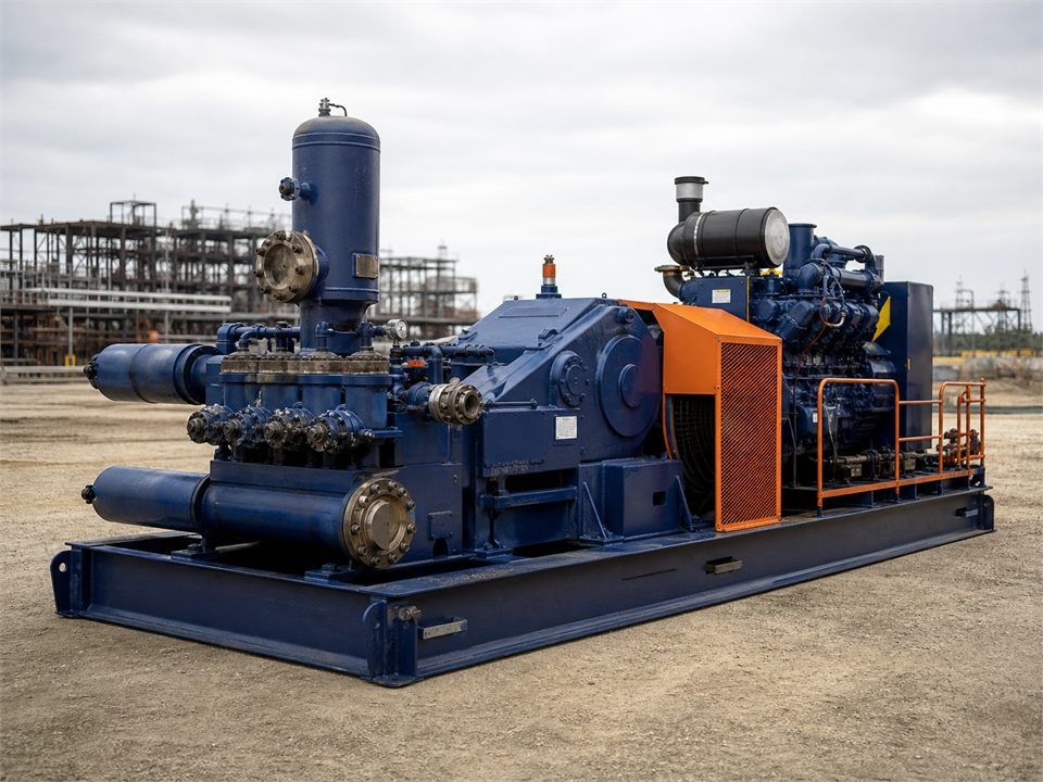 Not stated Baoji F-1600HL mud pump visualization for MR-MP-0076