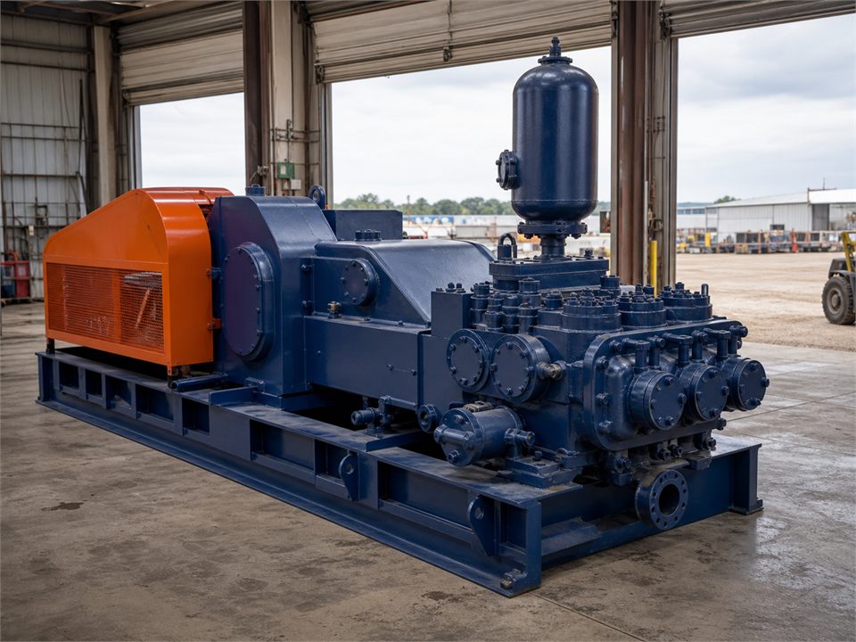Not stated QT-2 Rebuilt Gardner Denver PZ9 mud pump visualization for MR-MP-0080
