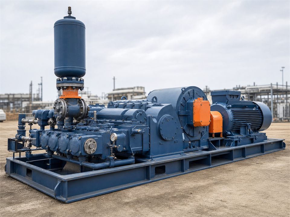 Not stated Two Oilwell A1700 mud pump visualization for MR-MP-0088