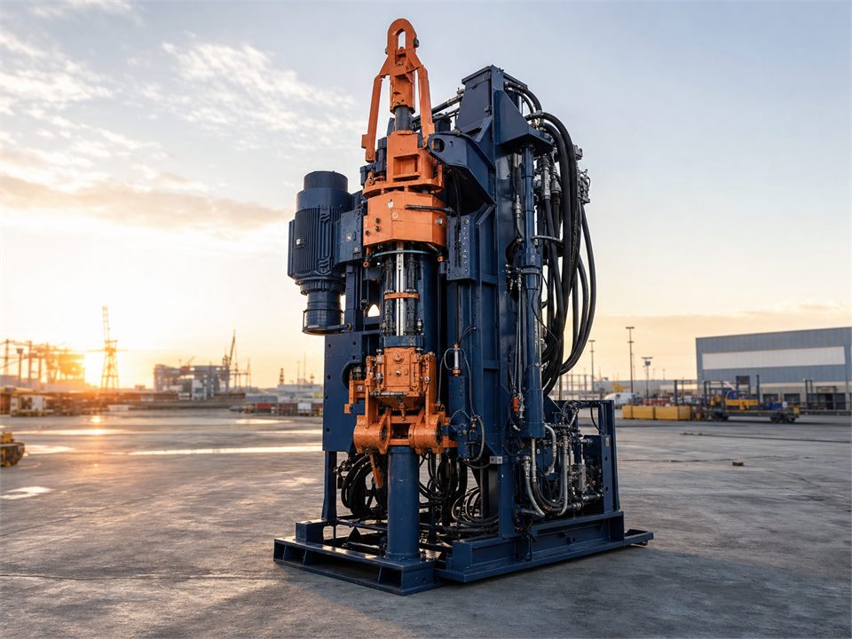 Tesco 250 Ton HXI 800 HP top drive visualization for MR-TD-0024