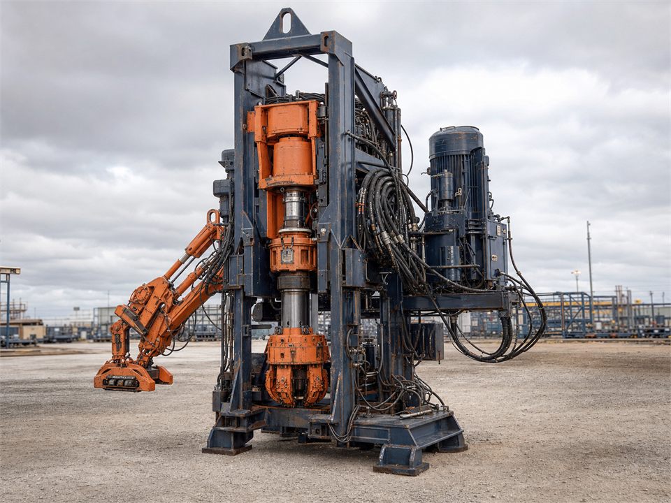 LeTourneau Direct 500 Ton top drive visualization for MR-TD-0047