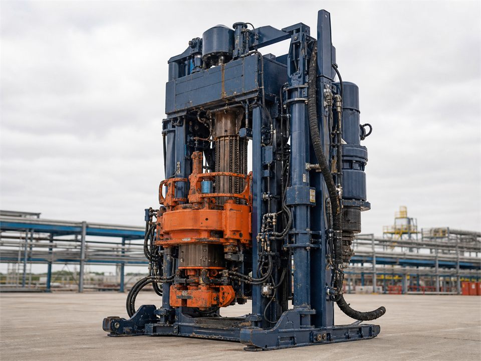 Foremost 150 Ton top drive visualization for MR-TD-0055