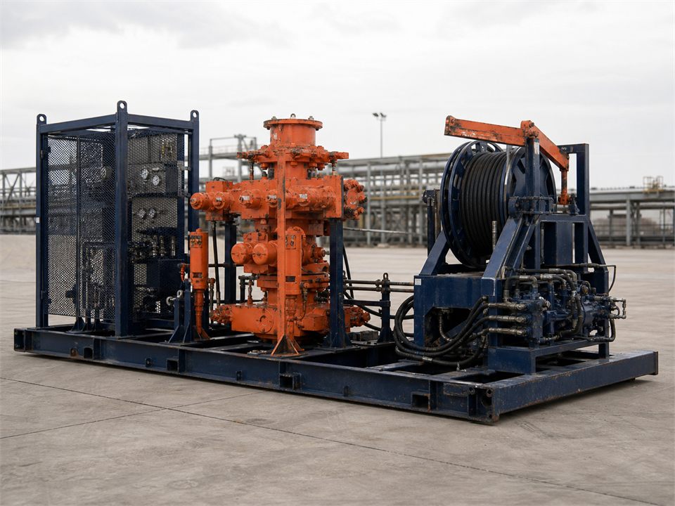 Cameron 13′-10M Subsea Stack ASSY well-control equipment visualization for MR-WC-0006