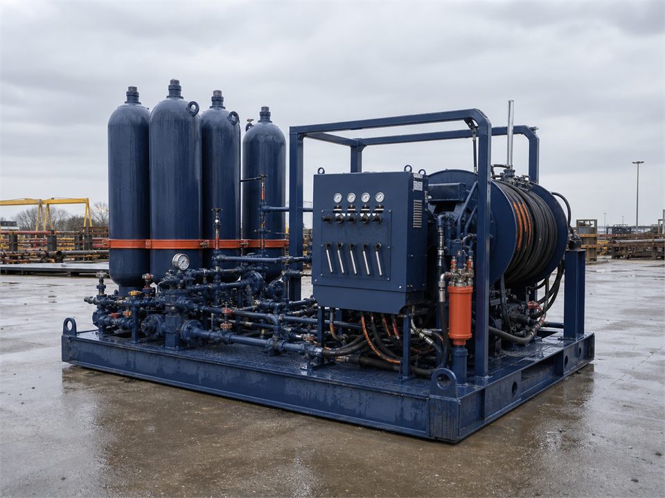 Not stated Accumulator Unit Model: OCAB-120-4BE-P well-control equipment visualization for MR-WC-0012