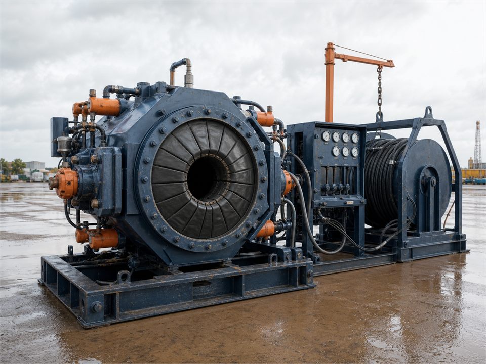 Not stated 8-inch Bladder Type annular blowout preventer visualization for MR-WC-0034